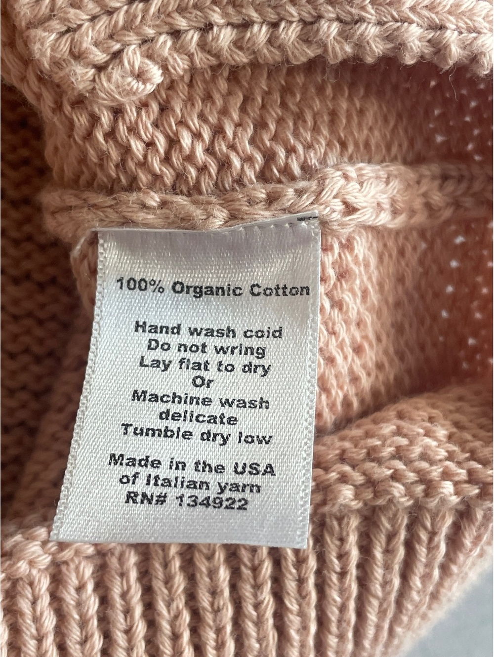 Emerson Fry Clayton organic cotton drop shoulder sweater medium - Picture 7 of 8